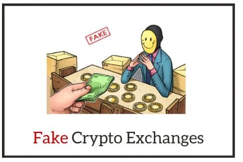 fake crypto exchanges