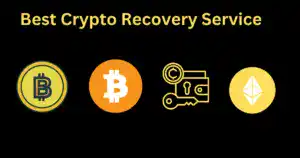 Crypto recovery service icons for lost crypto solutions.